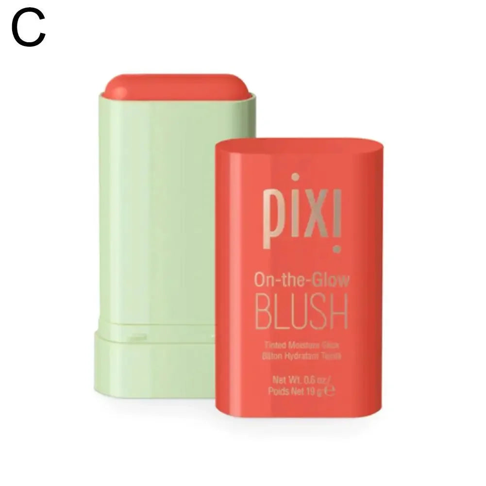 Multi-function Blush Stick Easy Tinted Makeup Rouge Brusher High Color Make Up Waterproof Long Lasting Render Brighten Skin