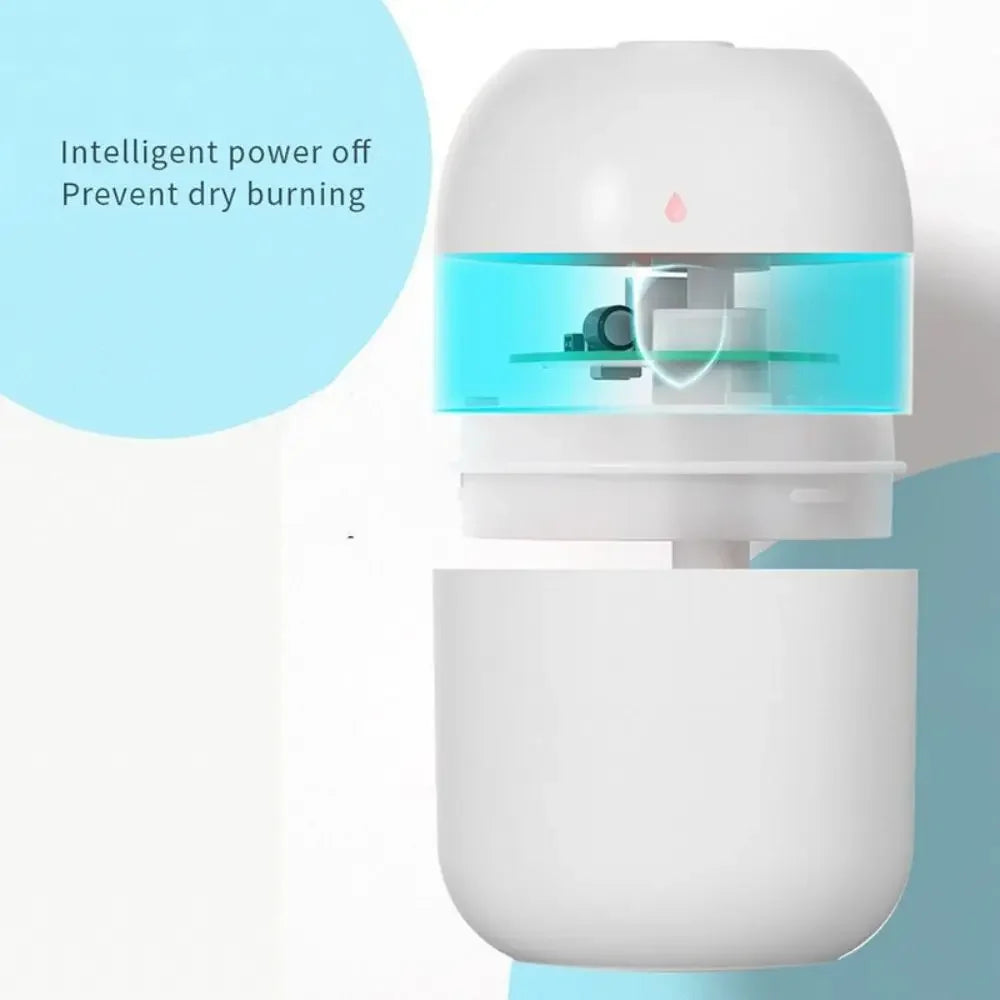 Car Mute Humidifier 220ML Usb Water Refill Spray Humidifier With Color Lights Super Fog Small Air Humidifier Home Bedroom Office
