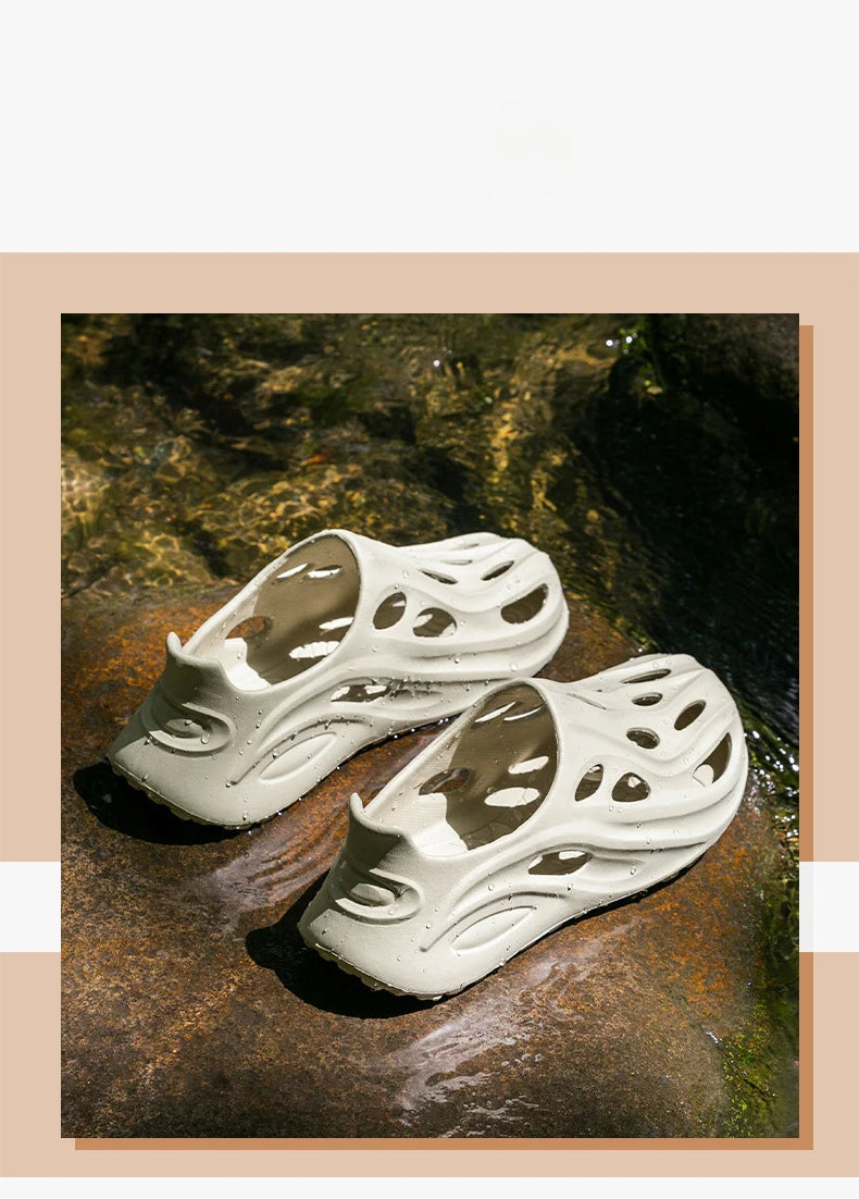 Wading Shoes Thick Soles Comfortable Slippers Outdoor Street Fashion Slides Antislip Sports Sneakers