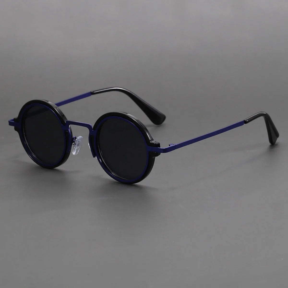 Retro Handmade Small Round Sunglasses Sun Protection Eye Protection UV Protection Men and Women Sunglasses