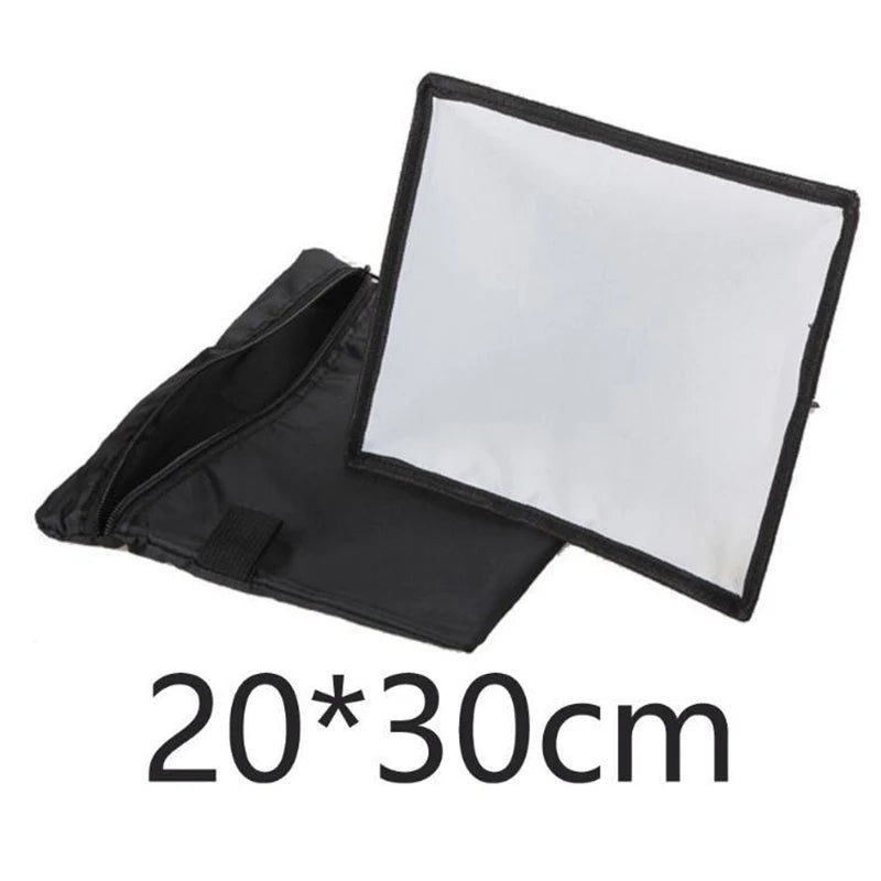 1pcs Foldable Flash Diffuser Softbox Universal Professional Photography Mini Photo Diffuser Soft Light Box For Camera