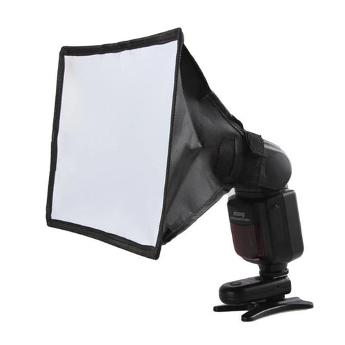 1pcs Foldable Flash Diffuser Softbox Universal Professional Photography Mini Photo Diffuser Soft Light Box For Camera