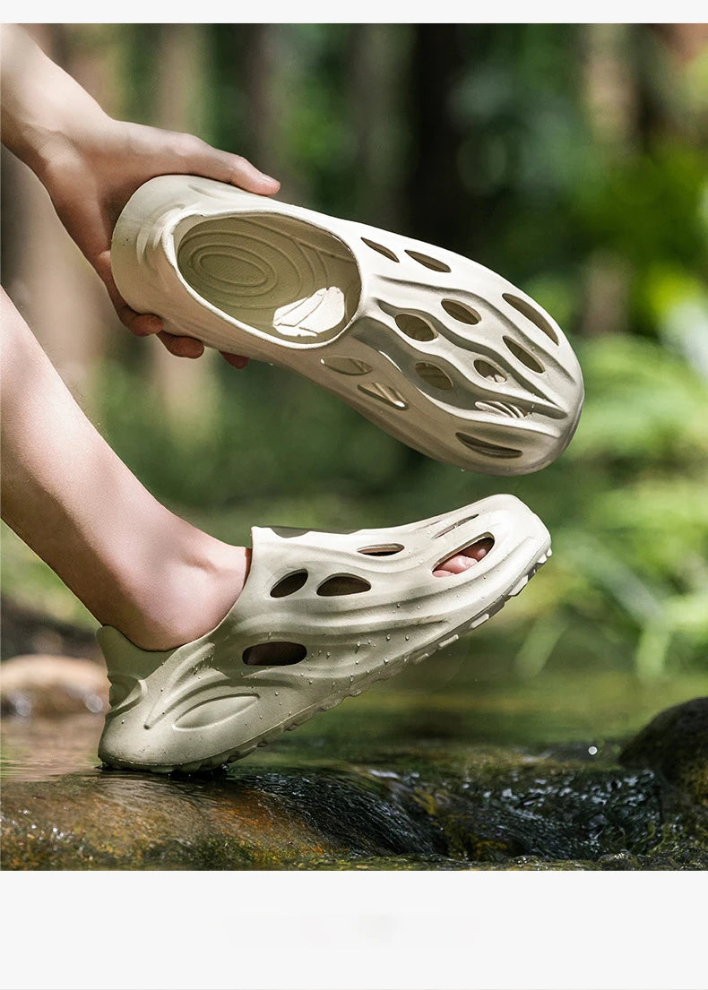 Wading Shoes Thick Soles Comfortable Slippers Outdoor Street Fashion Slides Antislip Sports Sneakers