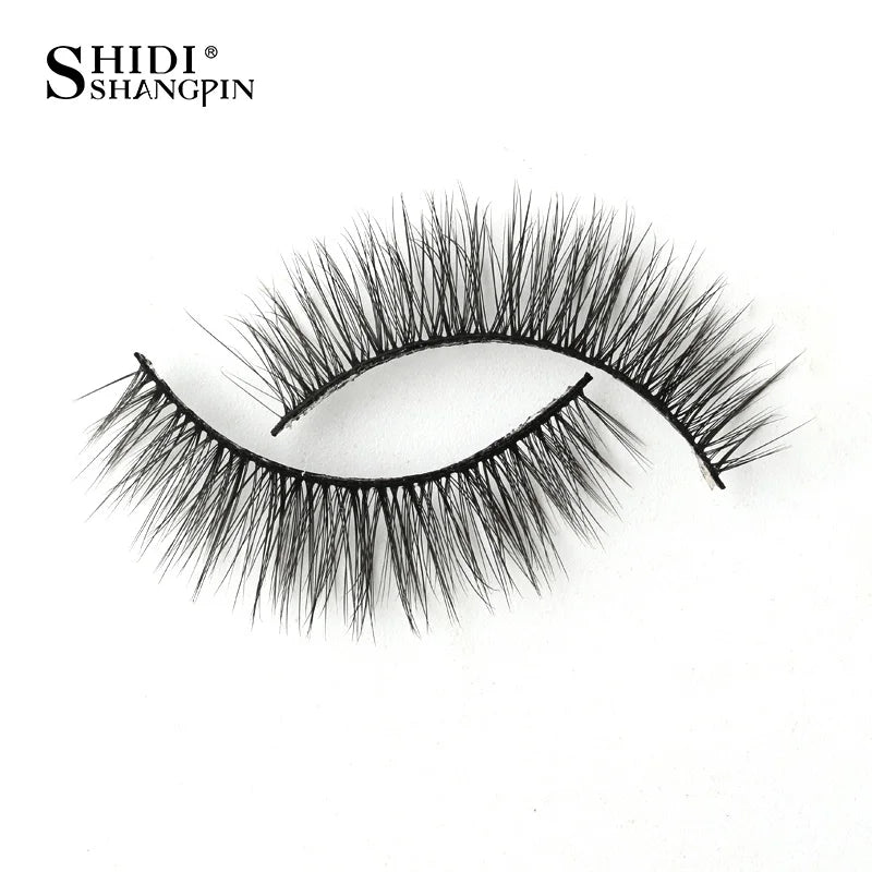 5 Pairs Natural Long Fake Eyelashes HandMade Light Soft Eyelash Wispy Extension False Lashes Bulk Makeup Tools