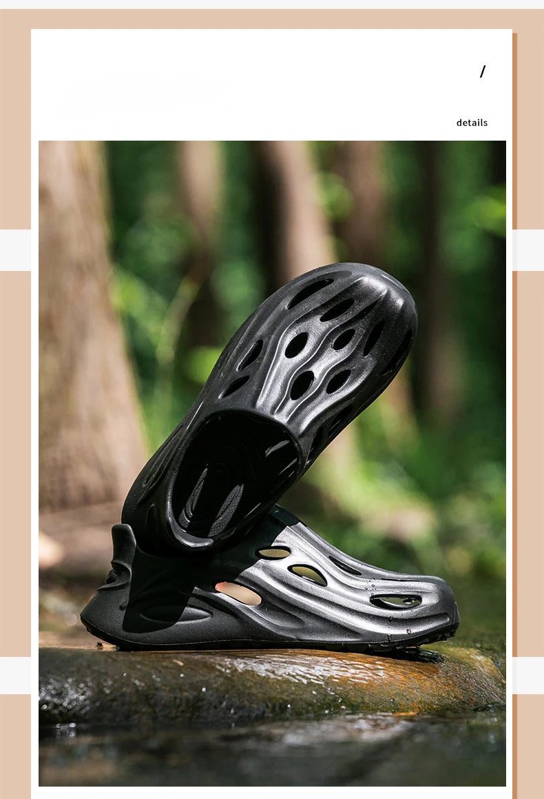 Wading Shoes Thick Soles Comfortable Slippers Outdoor Street Fashion Slides Antislip Sports Sneakers