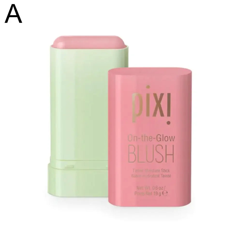 Multi-function Blush Stick Easy Tinted Makeup Rouge Brusher High Color Make Up Waterproof Long Lasting Render Brighten Skin