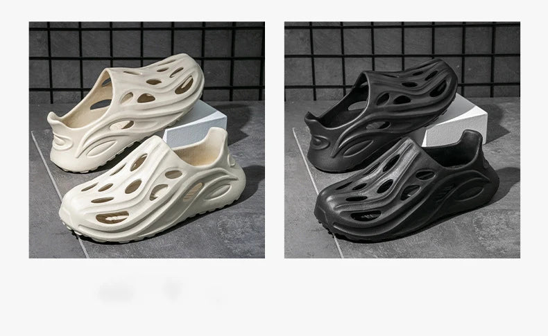 Wading Shoes Thick Soles Comfortable Slippers Outdoor Street Fashion Slides Antislip Sports Sneakers