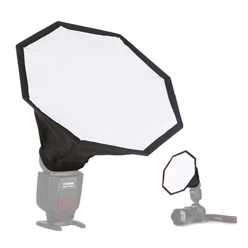 1pcs Foldable Flash Diffuser Softbox Universal Professional Photography Mini Photo Diffuser Soft Light Box For Camera