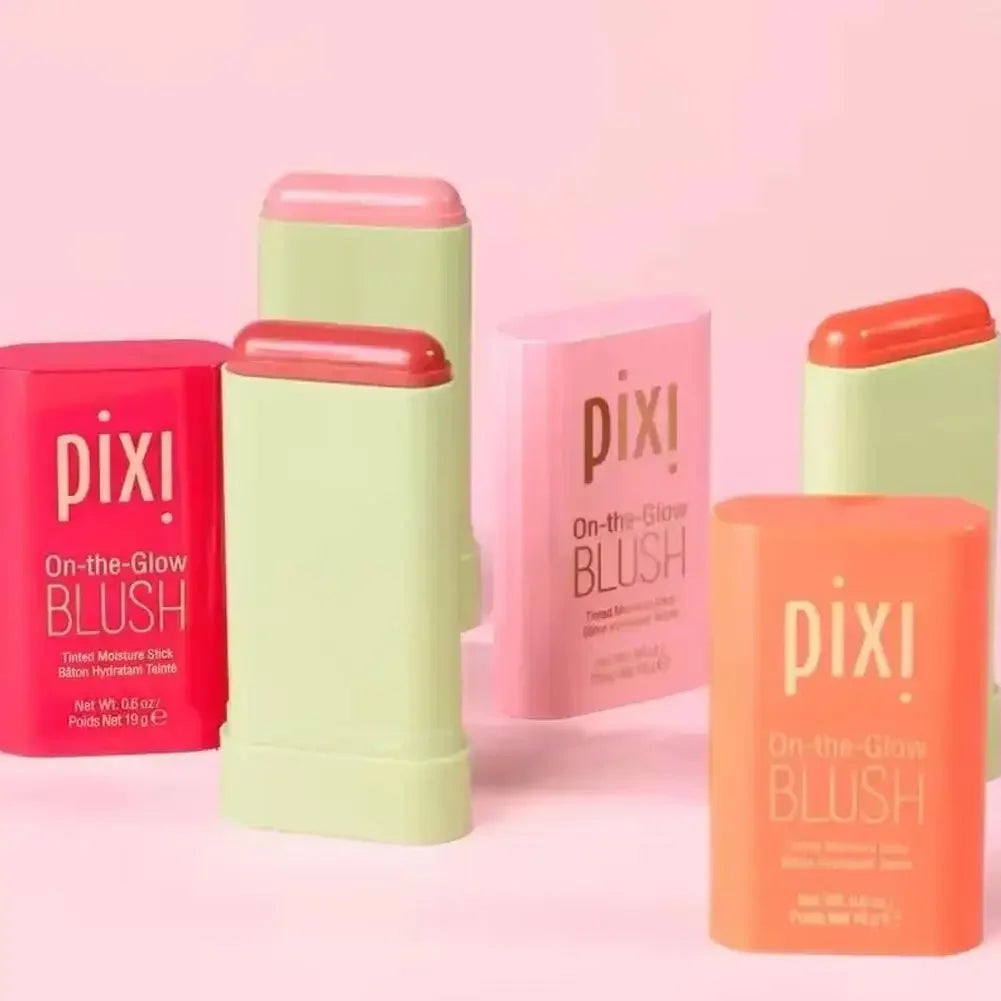 Multi-function Blush Stick Easy Tinted Makeup Rouge Brusher High Color Make Up Waterproof Long Lasting Render Brighten Skin