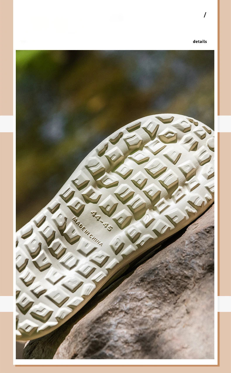 Wading Shoes Thick Soles Comfortable Slippers Outdoor Street Fashion Slides Antislip Sports Sneakers