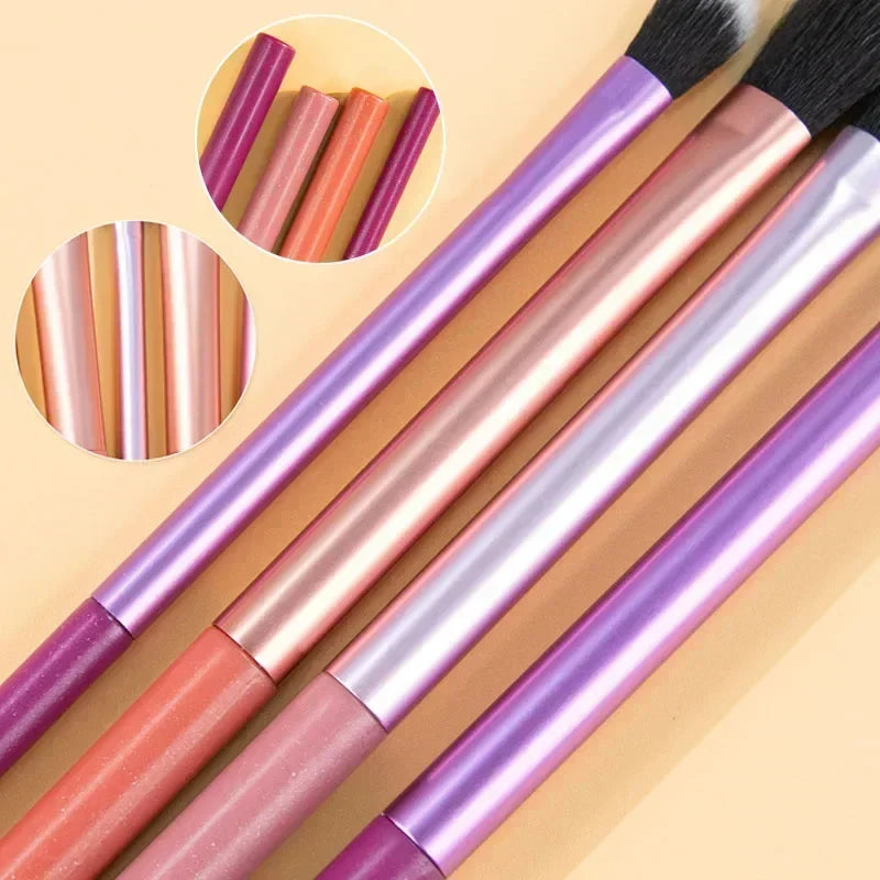8PCS Makeup Brushes Set For Cosmetic Foundation Powder Blush Eyeshadow Kabuki Blending Make Up Brush Beauty Tool