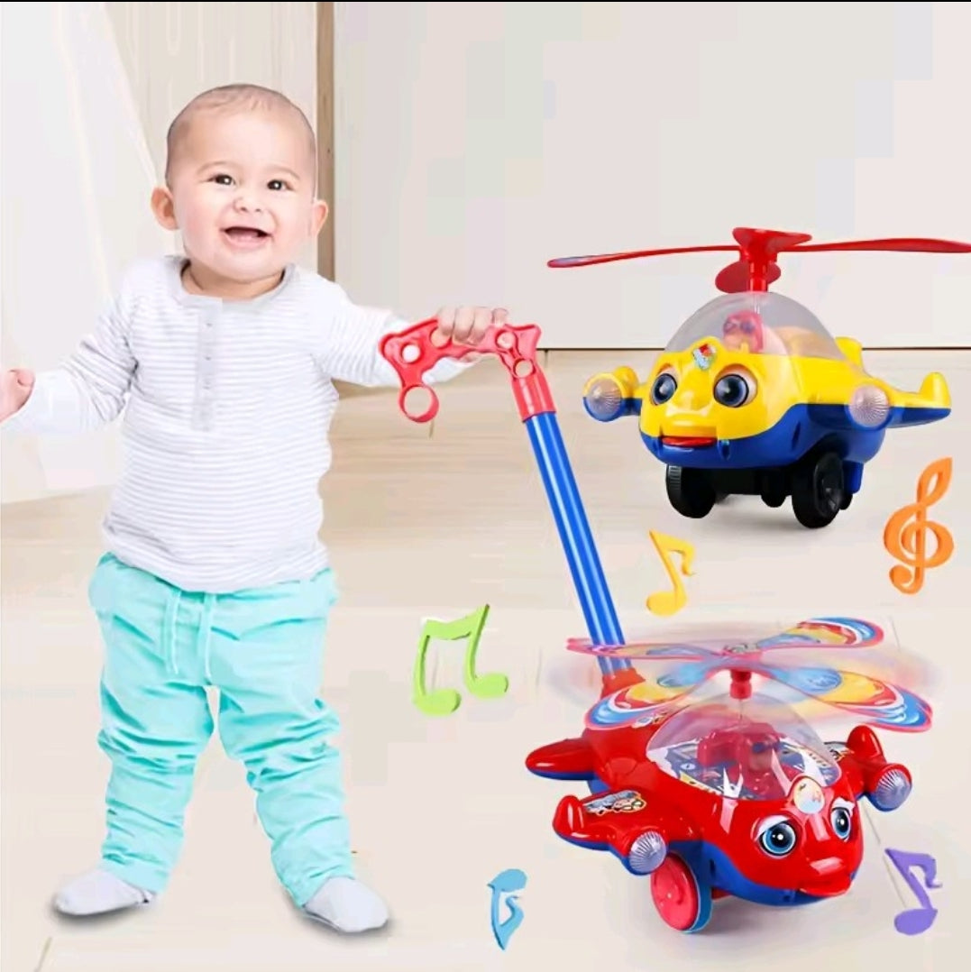 Baby Walker Push Toy – Plane Car for Toddlers