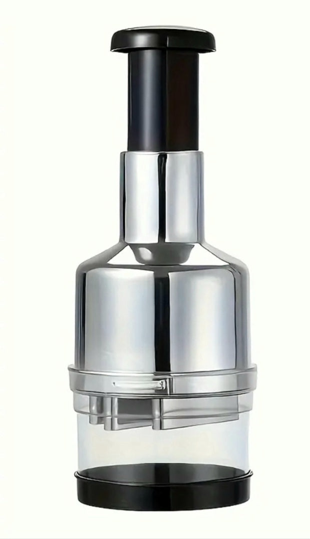 Hand Press Chopper-easy chopping 5 in 1