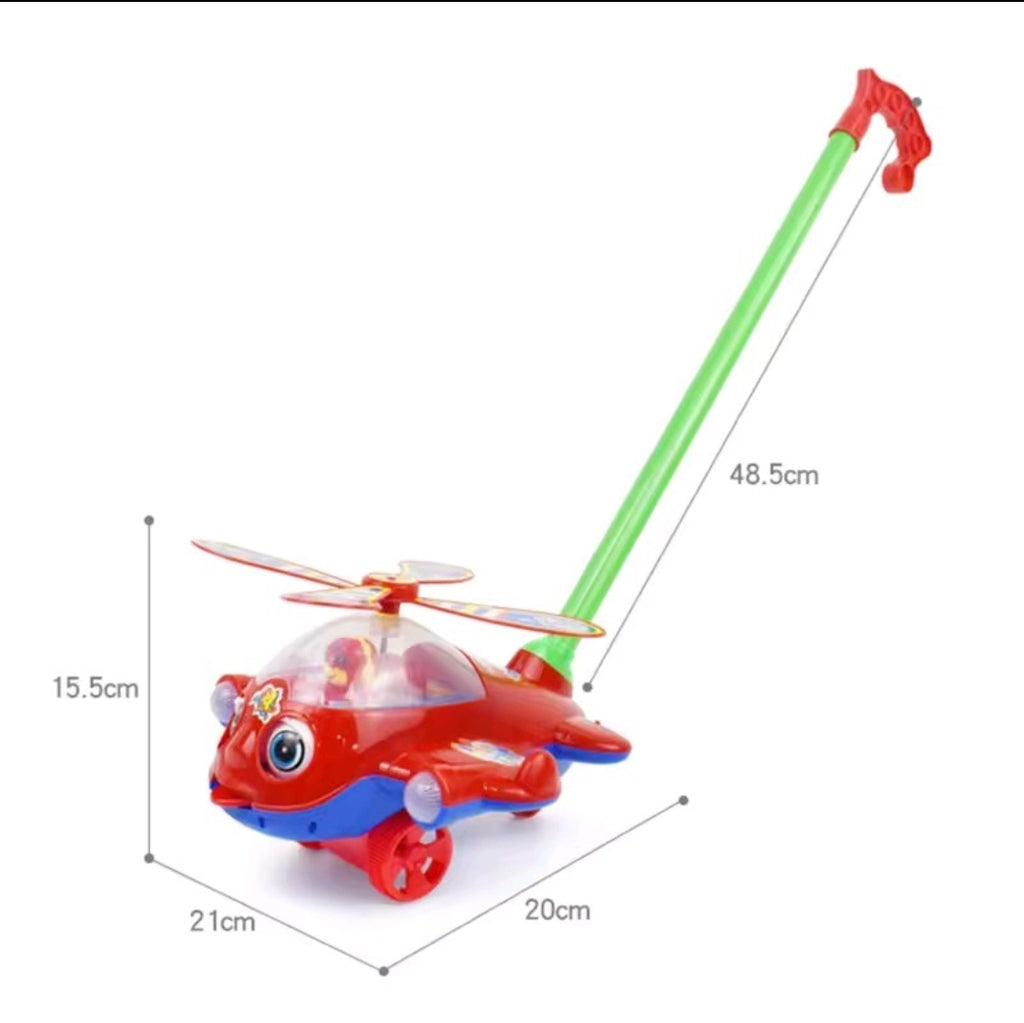 Baby Walker Push Toy – Plane Car for Toddlers