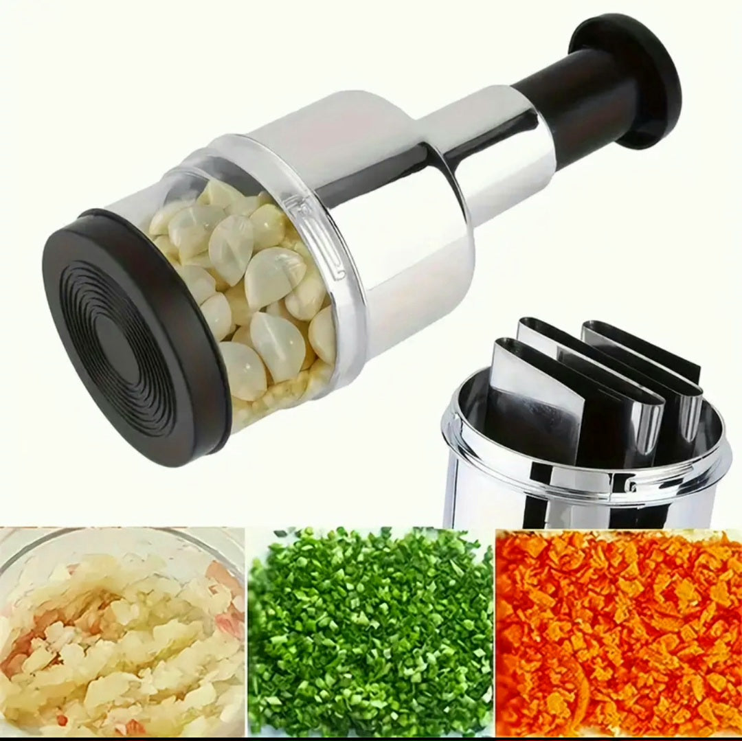 Hand Press Chopper-easy chopping 5 in 1