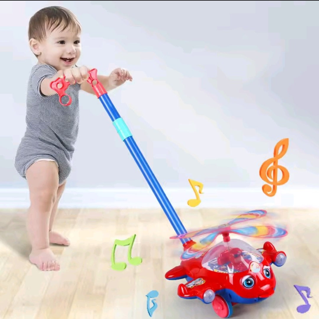 Baby Walker Push Toy – Plane Car for Toddlers