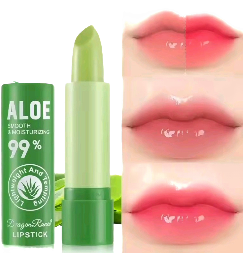 Aloe Color-Changing Lip Balm – Hydrating & Moisturizing