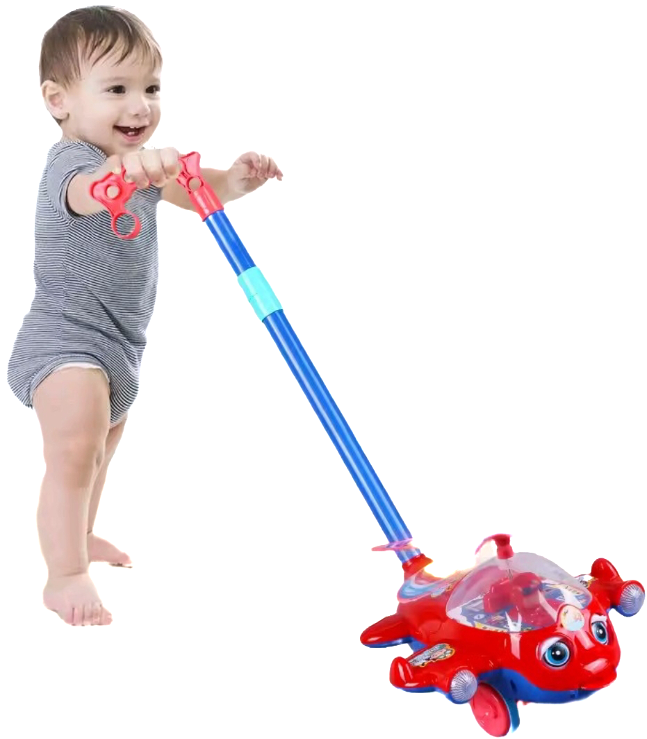 Baby Walker Push Toy – Plane Car for Toddlers